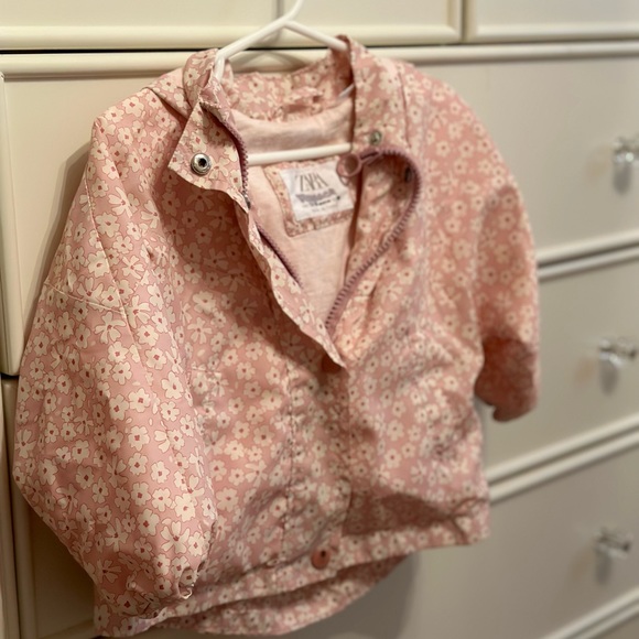 Zara Jackets & Coats Zara Toddler Girl Raincoat Lined Poshmark